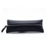 Etui en cuir plat navy 1