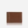 Leather Money Clip Wallet in Tan 1