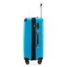 Spree, Valise rigide avec TSA surface mate, bleu cyan 4