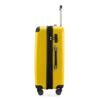 Spree, Valise rigide avec TSA surface mate, jaune 4