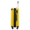 Spree, Valise rigide avec TSA surface mate, jaune 4