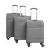 Dallas 3 piece trolley set light grey 1