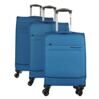 Dallas 3 piece trolley set sky blue 1