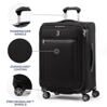 Platinum Elite - Expandable Spinner Suiter 71cm, Black 12