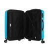 Spree, Valise rigide avec TSA surface mate, bleu cyan 2