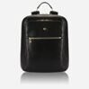 Paris - Sac à dos en cuir pour ordinateur portable 13&quot;, noir 1