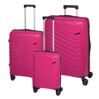 Orlando - Ensemble trolley pour 3 personnes Magenta 1