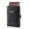 Portefeuille ZNAP Carbon Real Leather Black pour 8 cartes 1