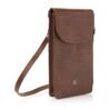 Giftbox Pochette Crossbody pour téléphone portable en cognac 3