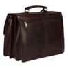 Vintage Dean Briefcase 3-Comp Marron foncé 5