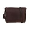 Vintage Juul Messenger Bag Marron foncé 1