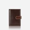 Leather Passport Wallet in Mocha 1