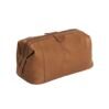 Vince - Trousse de toilette en cuir, cognac 1