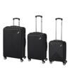 Kingston - Set de 3 valises noir 1