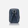 Ladies Small Sling Bag in Metallic Indigo 3