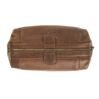 Vince - Trousse de toilette en cuir, cognac 4