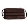 Stacey - Trousse de toilette en cuir, marron 2