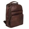 Austin - Sac à dos en cuir pour ordinateur portable, marron 1