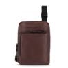 Sac à bandoulière avec compartiment pour iPad®mini en marron foncé 1