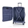 EZ Fashion - Trolleykoffer M en bleu marine 2