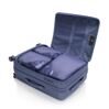 EZ Fashion - Trolleykoffer M en bleu marine 6