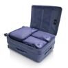 EZ Fashion - Trolleykoffer L en bleu marine 6