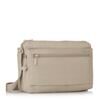 Eye Medium Shoulder Bag RFID en cachemire beige 7