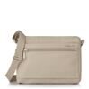 Eye Shoulder Bag Rfid en cachemire beige 1