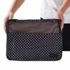 Lucy Travel Packing Cube Set Black with Polka Dots (en anglais) 7