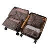 Lucy Travel Packing Cube Set Gold Leopard 13