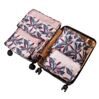 Lucy Travel Packing Cube Set Peach Leaves (en anglais) 12