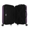 Alex - Ensemble de valises TSA Aubergine, S/M/L 11