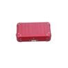 Vanity Case en Aluminium 7,5&quot; en Rot 3