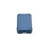 Vanity Case vertical en aluminium 7,5&quot; en bleu 4