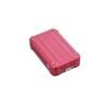 Vanity Case vertical en aluminium 7,5&quot; in Rot 1