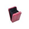 Vanity Case vertical en aluminium 7,5&quot; in Rot 3