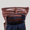 Sac à dos Rolltop Nomad Marron/Bleu 6