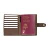 Porte-passeport AirTag, marron Java 7