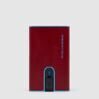 Blue Square - Portefeuille compact en rouge 2