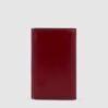 Blue Square - Portefeuille compact en rouge 3