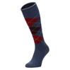 Chaussettes de compression Argyle Hommes Denim L/XL 44-47 1