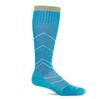 Bas de compression Full Flattery Femme Turquoise S/M 35-38 1