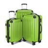 Alex - Set de valises TSA vert pomme, S/M/L 1