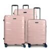 Ted Luggage - Jeu de 3 valises or rose 1