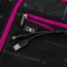 Tourist - Trolley bagage à main avec USB en fuchsia 8