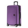 Milieu - Valise moyenne à coque dure en aubergine 1