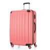 Spree - Valise coque dure L mate avec TSA en corail 1