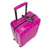 Tourist - Trolley bagage à main avec USB en fuchsia 7