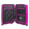 Tourist - Trolley bagage à main avec USB en fuchsia 2